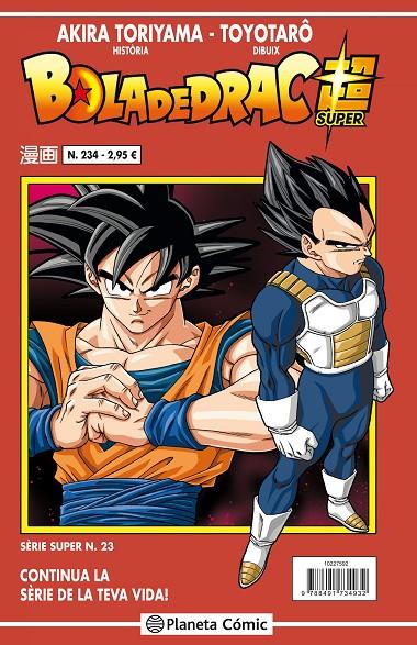 BOLA DE DRAC SÈRIE SUPER 23. VERMELLA 234 | 9788491734932 | TORIYAMA, AKIRA | Galatea Llibres | Librería online de Reus, Tarragona | Comprar libros en catalán y castellano online