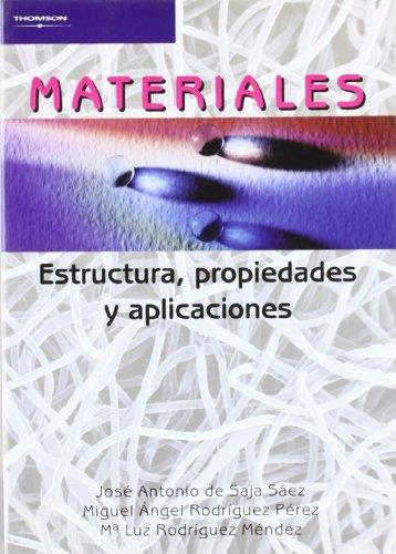 MATERIALES. ESTRUCTURA, PROPIEDADES Y APLICACIONES | 9788497323468 | VV.AA | Galatea Llibres | Librería online de Reus, Tarragona | Comprar libros en catalán y castellano online