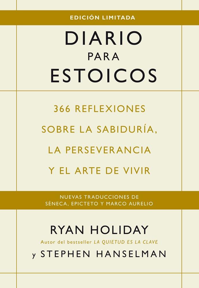 DIARIO PARA ESTOICOS (EDICIÓN LIMITADA) | 9788410121386 | HOLIDAY, RYAN | Galatea Llibres | Llibreria online de Reus, Tarragona | Comprar llibres en català i castellà online