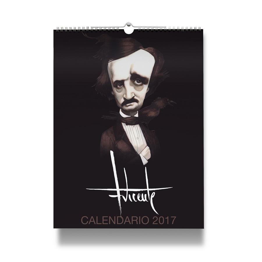 CALENDARIO 2017 FIGURAS LITERARIAS | 9788448022686 | VICENTE, FERNANDO | Galatea Llibres | Librería online de Reus, Tarragona | Comprar libros en catalán y castellano online