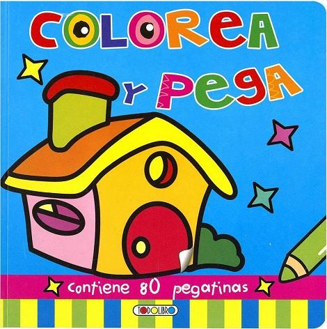 COLOREA Y PEGA CASA | 9788417489458 | AA.VV. | Galatea Llibres | Librería online de Reus, Tarragona | Comprar libros en catalán y castellano online