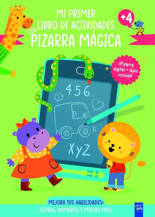 MI PRIMER LIBRO DE ACTIVIDADES CON PIZARRA MÁGICA. VERDE | 9788408313564 | Galatea Llibres | Librería online de Reus, Tarragona | Comprar libros en catalán y castellano online