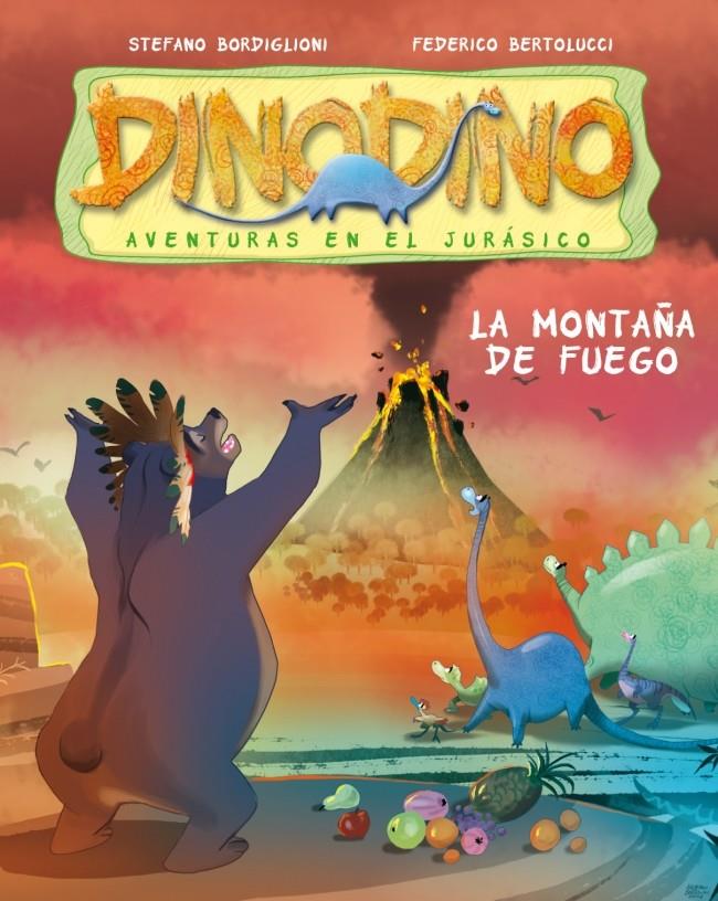 DINODINO LA MONTAÑA DE FUEGO | 9788448830007 | BERTOLUCCI,FEDERICO/BORDIGLIONI,STEFANO | Galatea Llibres | Librería online de Reus, Tarragona | Comprar libros en catalán y castellano online
