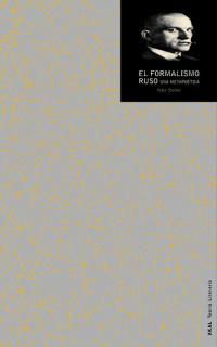 FORMALISMO RUSO, EL | 9788446010227 | STEIER, PETER | Galatea Llibres | Librería online de Reus, Tarragona | Comprar libros en catalán y castellano online