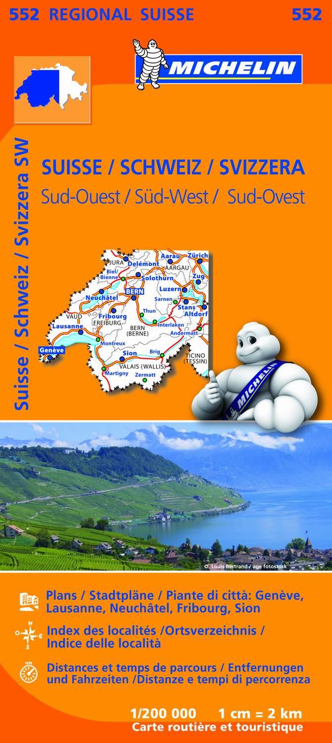 SUIZA SUD OEST MAPA REGIONAL -NOVA EDICIO- MICHELIN | 9782067183742 | VARIOS AUTORES | Galatea Llibres | Librería online de Reus, Tarragona | Comprar libros en catalán y castellano online