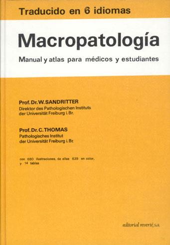 MACROPATOLOGIA | 9788429155754 | SANDRITTER, W. ... [ET AL.] | Galatea Llibres | Librería online de Reus, Tarragona | Comprar libros en catalán y castellano online