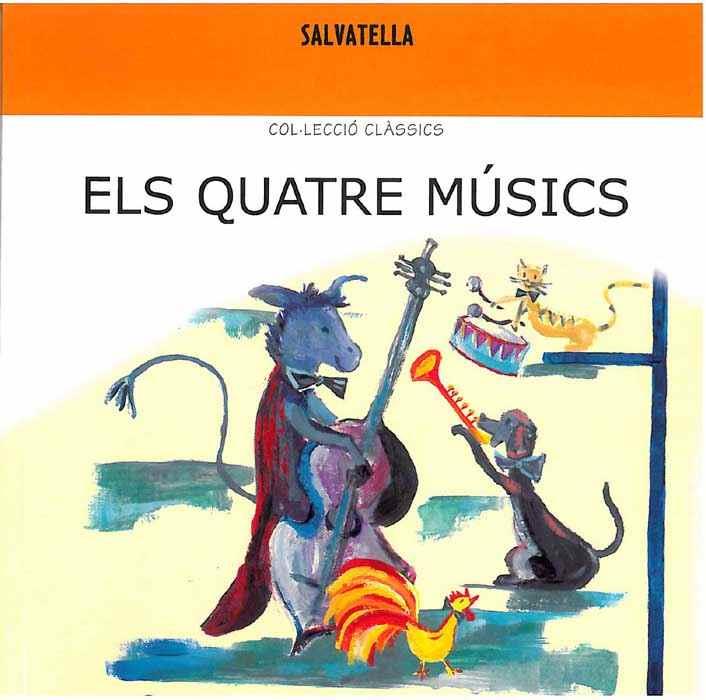 QUATRE MUSICS, ELS | 9788484121022 | AAVV | Galatea Llibres | Librería online de Reus, Tarragona | Comprar libros en catalán y castellano online