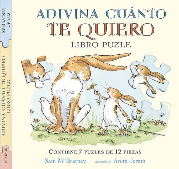 ADIVINA CUÁNTO TE QUIERO LIBRO PUZZLE | 9788416126613 | MCBRATNEY, SAM | Galatea Llibres | Llibreria online de Reus, Tarragona | Comprar llibres en català i castellà online