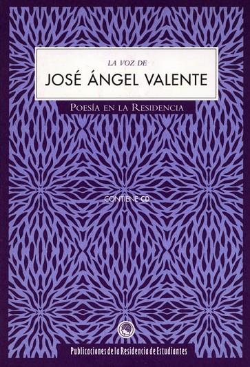 VOZ DE JOSE ANGEL VALENTE+CD | 9788495078995 | AAVV | Galatea Llibres | Librería online de Reus, Tarragona | Comprar libros en catalán y castellano online