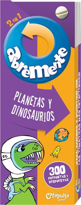 AVIVAMENT 2 EN 1 PLANETAS Y DINOSAURIOS  | 9789876375795 | Galatea Llibres | Llibreria online de Reus, Tarragona | Comprar llibres en català i castellà online
