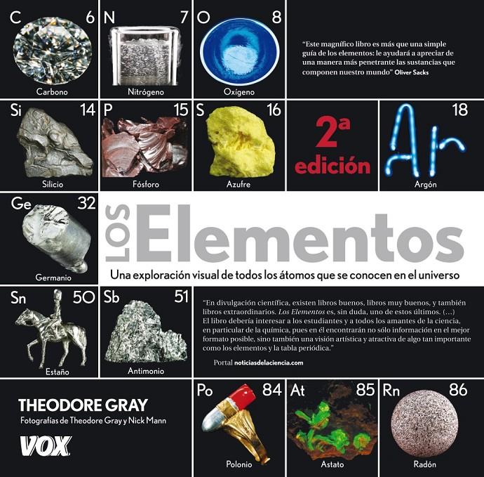 LOS ELEMENTOS | 9788499741468 | GRAY, THEODORE | Galatea Llibres | Librería online de Reus, Tarragona | Comprar libros en catalán y castellano online