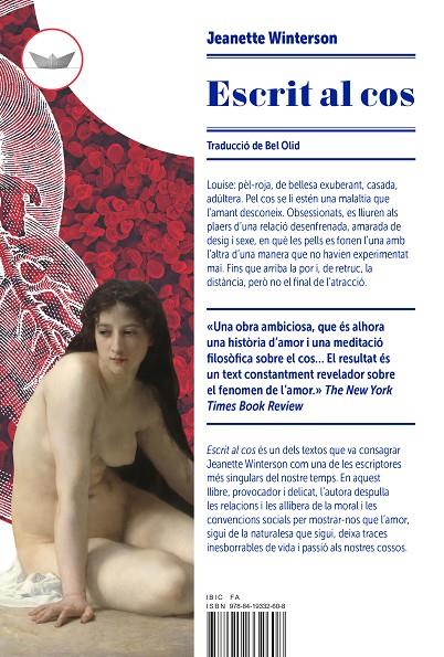 ESCRIT AL COS | 9788419332608 | WINTERSON, JEANETTE | Galatea Llibres | Llibreria online de Reus, Tarragona | Comprar llibres en català i castellà online