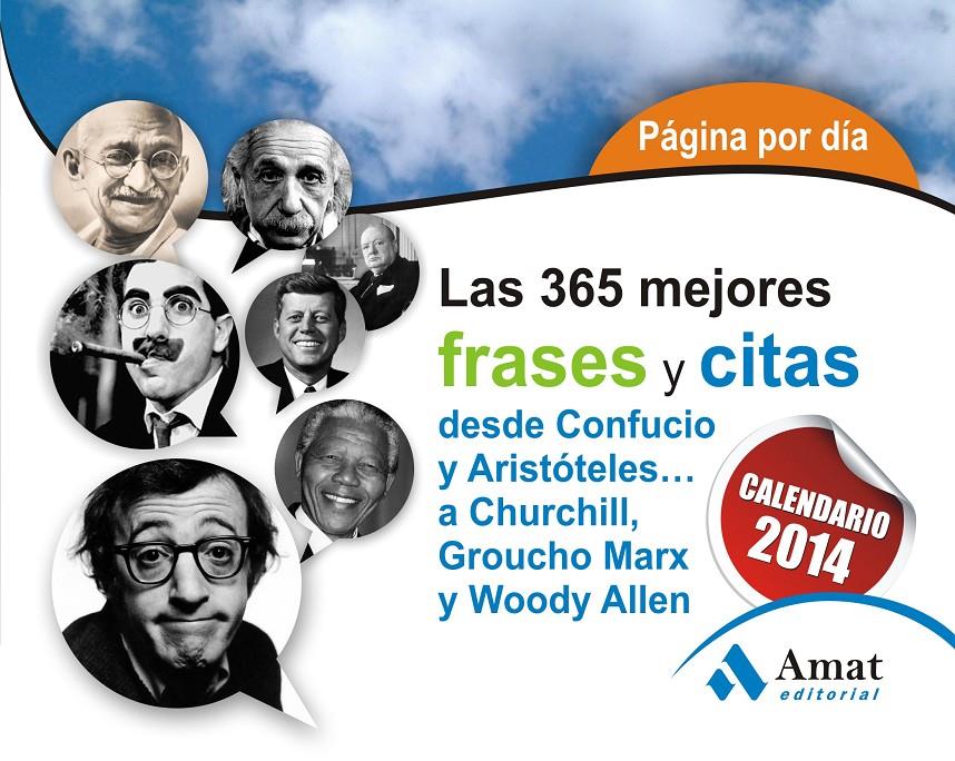 CALENDARIO 2014 LAS 365 MEJORES FRASES Y CITAS | 9788497357005 | Galatea Llibres | Librería online de Reus, Tarragona | Comprar libros en catalán y castellano online
