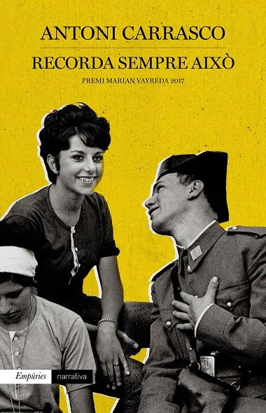 RECORDA SEMPRE AIXò | 9788417016302 | CARRASCO, ANTONI | Galatea Llibres | Librería online de Reus, Tarragona | Comprar libros en catalán y castellano online