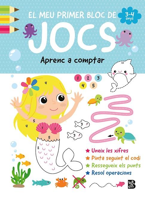 EL MEU PRIMER BLOC DE JOCS-APRENC A COMPTAR | 9789403237640 | Galatea Llibres | Llibreria online de Reus, Tarragona | Comprar llibres en català i castellà online