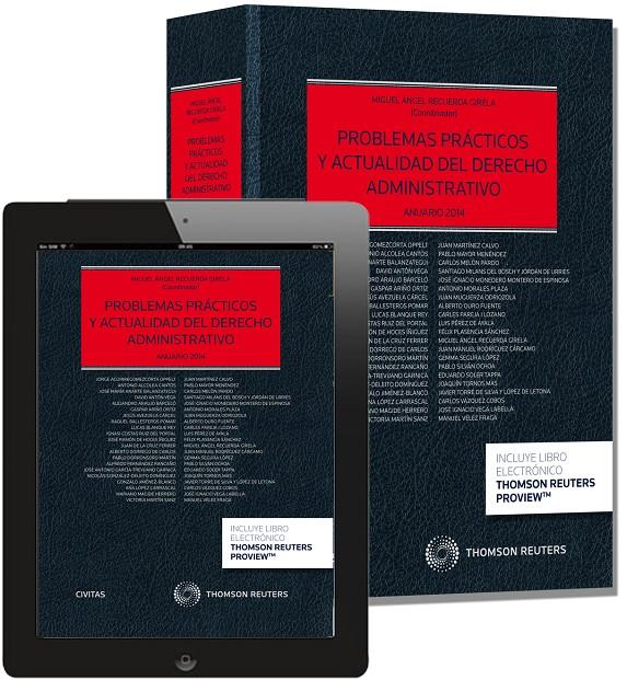 PROBLEMAS PRÁCTICOS Y ACTUALIDAD DEL DERECHO ADMINISTRATIVO (PAPEL + E-BOOK) | 9788447048021 | RECUERDA GIRELA, MIGUEL ANGEL | Galatea Llibres | Librería online de Reus, Tarragona | Comprar libros en catalán y castellano online