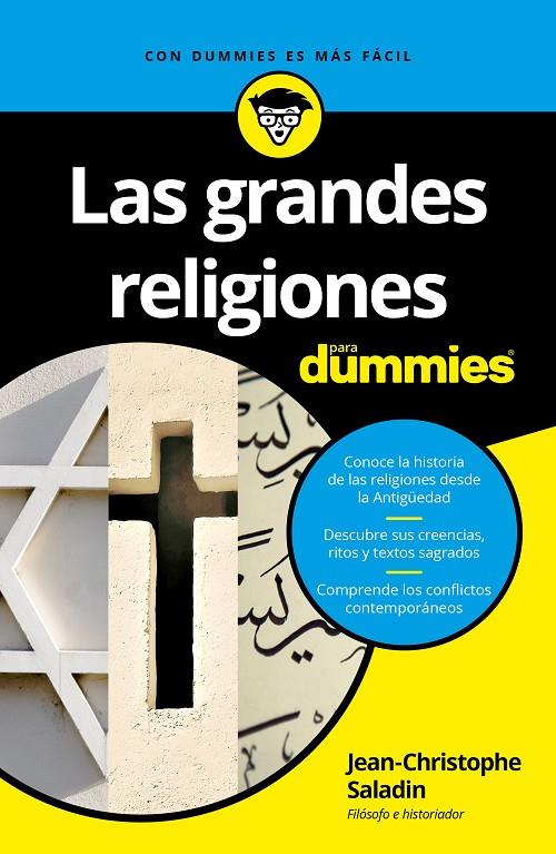 LAS GRANDES RELIGIONES PARA DUMMIES | 9788432903427 | SALADIN, JEAN-CHRISTOPHE | Galatea Llibres | Librería online de Reus, Tarragona | Comprar libros en catalán y castellano online