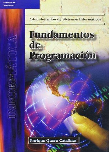 FUNDAMENTOS DE PROGRAMACION | 9788497320009 | QUERO CATALINAS, ENRIQUE | Galatea Llibres | Librería online de Reus, Tarragona | Comprar libros en catalán y castellano online