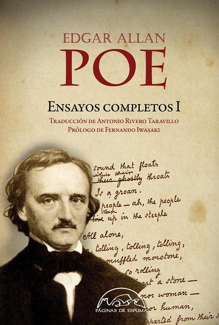 ENSAYOS COMPLETOS 1. POE | 9788483932414 | POE, EDGAR ALLAN | Galatea Llibres | Librería online de Reus, Tarragona | Comprar libros en catalán y castellano online