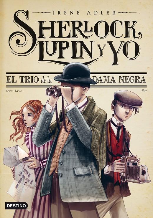 EL TRÍO DE LA DAMA NEGRA (SHERLOCK, LUPIN Y YO, 1) | 9788408013563 | ADLER, IRENE | Galatea Llibres | Librería online de Reus, Tarragona | Comprar libros en catalán y castellano online