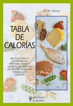 TABLA DE CALORIAS | 9788425512285 | DOROSZ, PH. | Galatea Llibres | Librería online de Reus, Tarragona | Comprar libros en catalán y castellano online