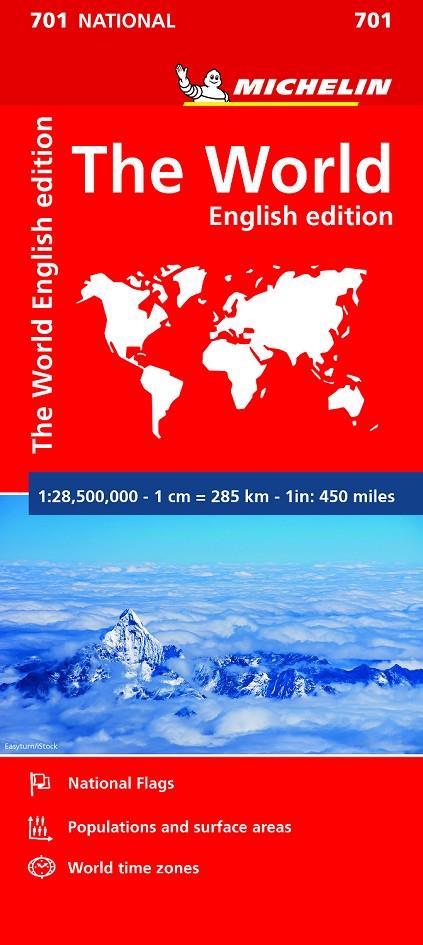 MAPA NACIONAL EL MUNDO MICHELIN) | 9782067170360 | Galatea Llibres | Llibreria online de Reus, Tarragona | Comprar llibres en català i castellà online