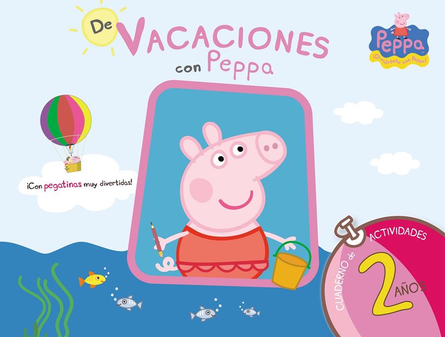 DE VACACIONES CON PEPPA (CUADERNO DE VACACIONES 2 AÑOS) | 9788437281186 | Galatea Llibres | Librería online de Reus, Tarragona | Comprar libros en catalán y castellano online