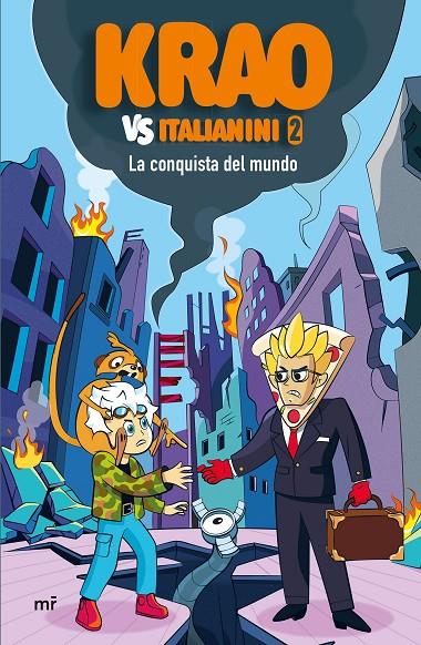 KRAO VS. ITALIANINI 2. LA CONQUISTA DEL MUNDO | 9788427051027 | KRAO | Galatea Llibres | Llibreria online de Reus, Tarragona | Comprar llibres en català i castellà online