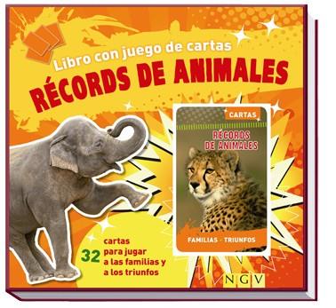RÉCORDS DE ANIMALES. LIBRO CON JUEGO DE CARTAS | 9783862339914 | Galatea Llibres | Llibreria online de Reus, Tarragona | Comprar llibres en català i castellà online