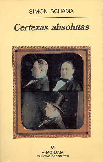 CERTEZAS ABSOLUTAS | 9788433906403 | SCHAMA, SIMON | Galatea Llibres | Librería online de Reus, Tarragona | Comprar libros en catalán y castellano online