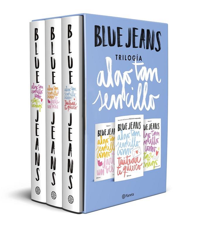 ESTUCHE TRILOGIA ALGO TAN SENCILLO | 9788408179023 | BLUE JEANS | Galatea Llibres | Llibreria online de Reus, Tarragona | Comprar llibres en català i castellà online