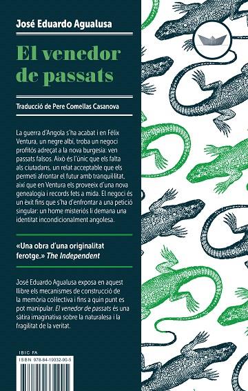 EL VENEDOR DE PASSATS | 9788419332905 | AGUALUSA, JOSÉ EDUARDO | Galatea Llibres | Librería online de Reus, Tarragona | Comprar libros en catalán y castellano online