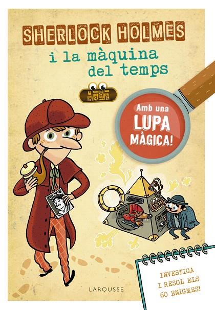 SHERLOCK HOLMES I LA MÀQUINA DEL TEMPS | 9788418100970 | LEBRUN, SANDRA | Galatea Llibres | Llibreria online de Reus, Tarragona | Comprar llibres en català i castellà online