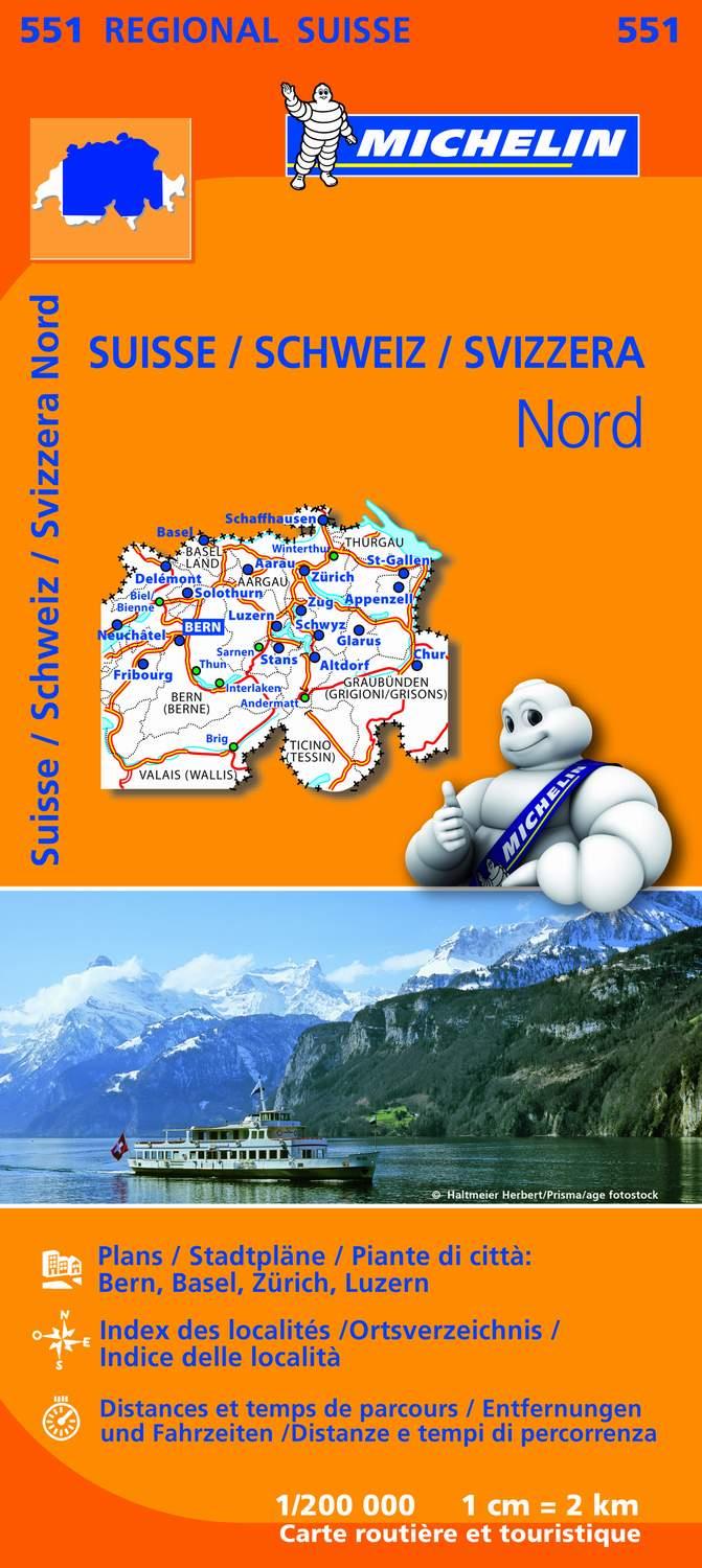 SUIZA NORTE MAPA REGIONAL -NOVA EDICIO- MICHELIN | 9782067183711 | VARIOS AUTORES | Galatea Llibres | Librería online de Reus, Tarragona | Comprar libros en catalán y castellano online