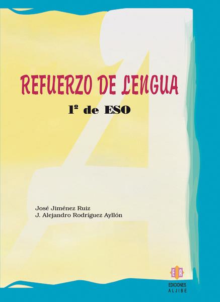 REFUERZO LENGUA 1 ESO | 9788497001755 | JIMENEZ RUIZ, JOSE | Galatea Llibres | Librería online de Reus, Tarragona | Comprar libros en catalán y castellano online