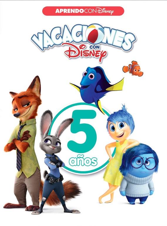 VACACIONES CON DISNEY 5 AÑOS | 9788416548491 | Galatea Llibres | Librería online de Reus, Tarragona | Comprar libros en catalán y castellano online