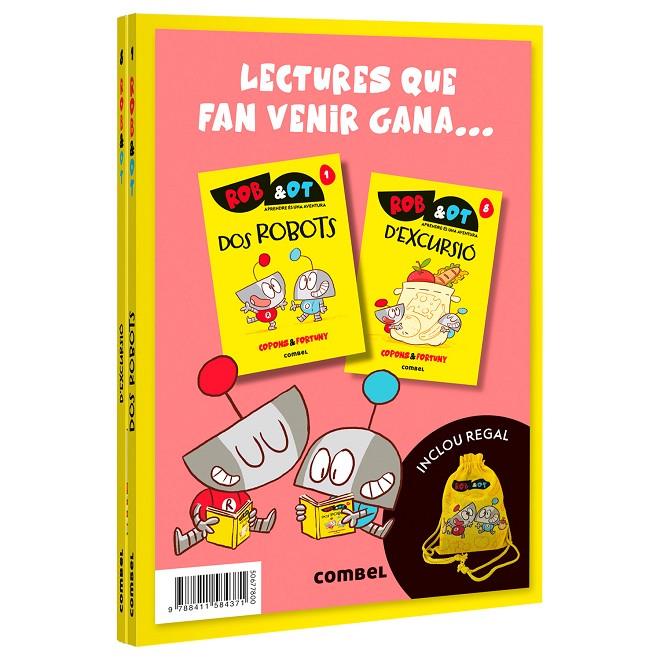 PACK ROB&OT (1 I 8). TORNADA A L'ESCOLA | 9788411584371 | COPONS RAMON, JAUME/COPONS RAMON, JAUME | Galatea Llibres | Librería online de Reus, Tarragona | Comprar libros en catalán y castellano online