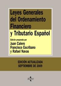LEYES GENERALES DEL ORDENAMIENTO FINANCIERO Y TRIBUTARIO ESPAÑOL | 9788430953127 | Galatea Llibres | Llibreria online de Reus, Tarragona | Comprar llibres en català i castellà online