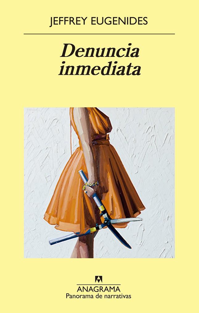 DENUNCIA INMEDIATA | 9788433980076 | EUGENIDES, JEFFREY | Galatea Llibres | Librería online de Reus, Tarragona | Comprar libros en catalán y castellano online
