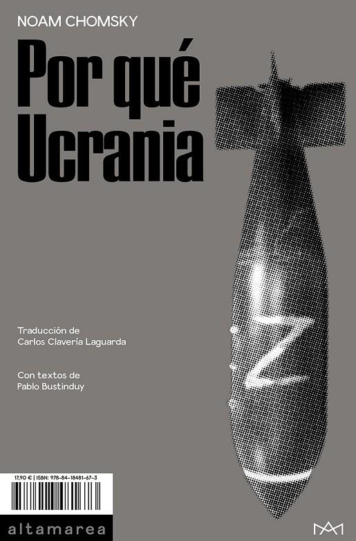 POR QUÉ UCRANIA | 9788418481673 | CHOMSKY, NOAM | Galatea Llibres | Librería online de Reus, Tarragona | Comprar libros en catalán y castellano online