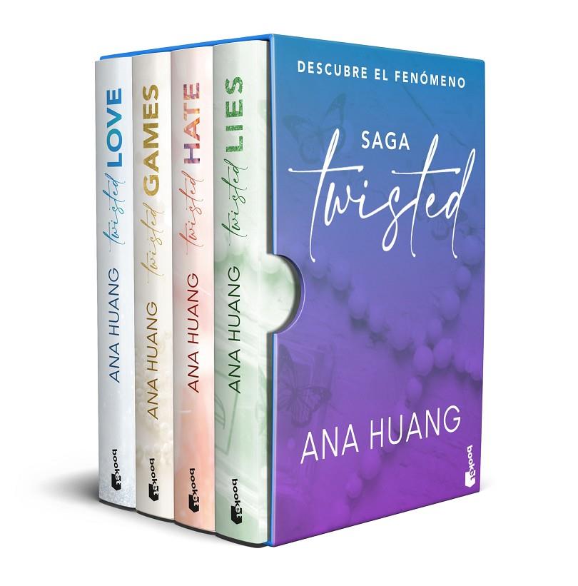 ESTUCHE SERIE TWISTED 4 VOLS. | 9788408322634 | HUANG, ANA | Galatea Llibres | Librería online de Reus, Tarragona | Comprar libros en catalán y castellano online