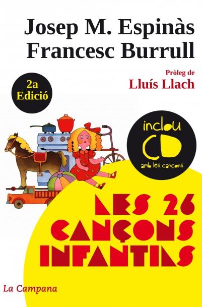 26 CANÇONS INFANTILS (+CD) | 9788496735538 | ESPINAS, JOSEP M./ BURRULL, FRANCESC | Galatea Llibres | Llibreria online de Reus, Tarragona | Comprar llibres en català i castellà online