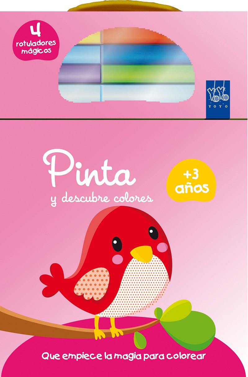 PINTA Y DESCUBRE COLORES +3. PÁJARO | 9788408134725 | Galatea Llibres | Llibreria online de Reus, Tarragona | Comprar llibres en català i castellà online