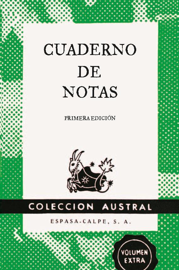 CUADERNO DE NOTAS AUSTRAL VERDE 11,2X17,4 | 9788467008401 | Galatea Llibres | Llibreria online de Reus, Tarragona | Comprar llibres en català i castellà online