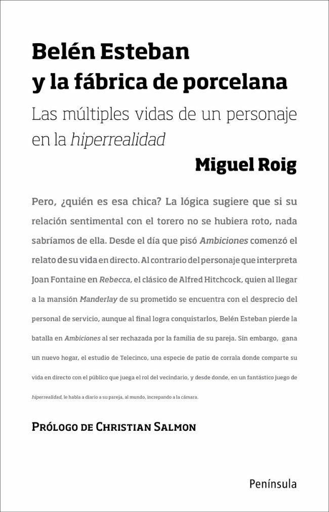 BELÉN ESTEBAN Y LA FÁBRICA DE PORCELANA | 9788499420622 | ROIG, MIGUEL | Galatea Llibres | Librería online de Reus, Tarragona | Comprar libros en catalán y castellano online