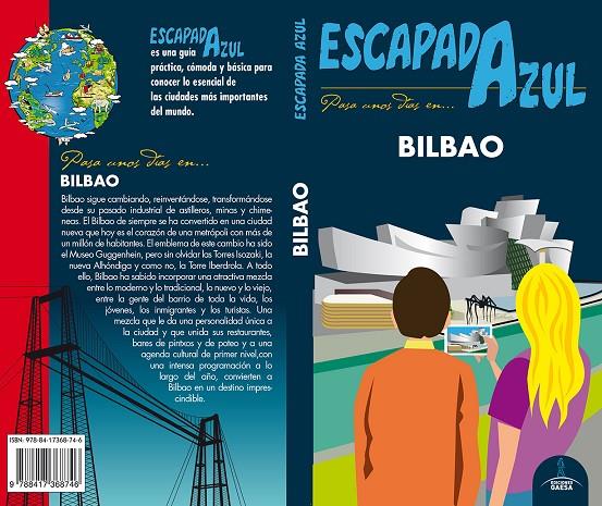 BILBAO ESCAPADA AZUL 2018 | 9788417368746 | MONREAL, MANUEL | Galatea Llibres | Librería online de Reus, Tarragona | Comprar libros en catalán y castellano online