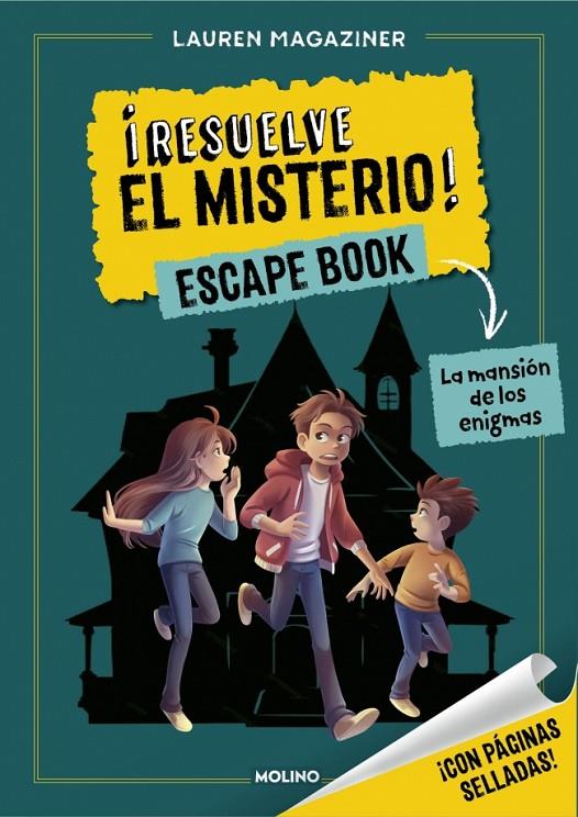 RESUELVE EL MISTERIO! ESCAPE BOOK 1 - LA MANSIÓN DE LOS ENIGMAS | 9788427256279 | MAGAZINER, LAUREN | Galatea Llibres | Llibreria online de Reus, Tarragona | Comprar llibres en català i castellà online