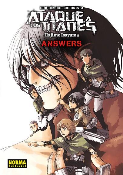 GUIA ATAQUE A LOS TITANES ANSWERS. ED. COLECCIONISTA | 9788467981551 | ISAYAMA, HAJIME | Galatea Llibres | Librería online de Reus, Tarragona | Comprar libros en catalán y castellano online