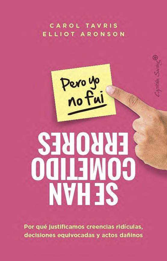 SE HAN COMETIDO ERRORES (PERO YO NO FUI) | 9791399039177 | TARVIS, CAROL/ARONSON, ELLIOT | Galatea Llibres | Llibreria online de Reus, Tarragona | Comprar llibres en català i castellà online