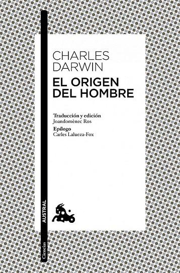 EL ORIGEN DEL HOMBRE | 9788408004882 | DARWIN, CHARLES | Galatea Llibres | Librería online de Reus, Tarragona | Comprar libros en catalán y castellano online